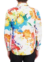 Sorrentine Printed Button-Front Shirt