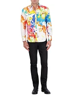 Sorrentine Printed Button-Front Shirt