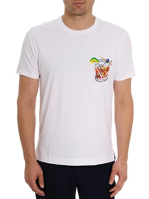 Serendipity Graphic Cotton T-Shirt