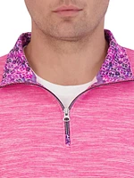 Ledson Cotton Quarter-Zip Sweatshirt