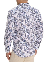 Sea Bloom Floral Cotton-Blend Shirt