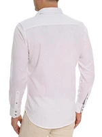 Clarion Cotton Button-Front Shirt