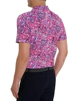 Paisley Polo Shirt