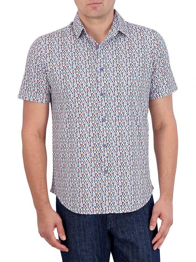 Flamenco Graphic Cotton-Blend Shirt