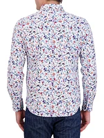 Bavaro Abstract Button-Front Shirt