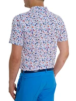 Lucca Floral Polo Shirt