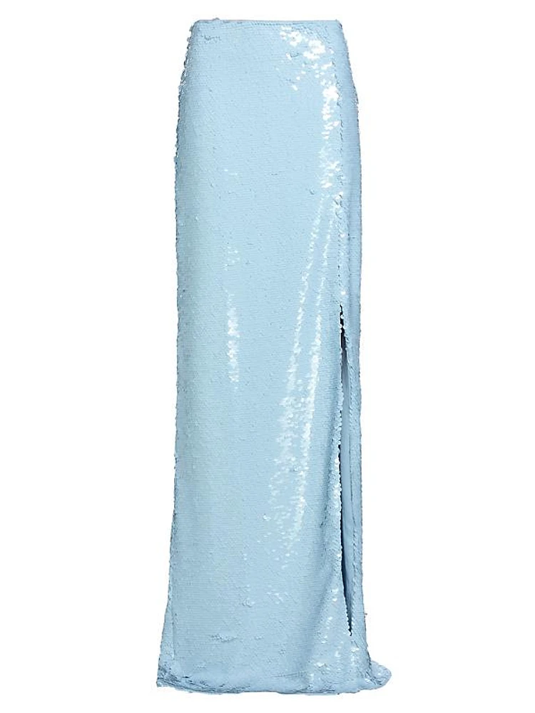 Jupiter Sequined Maxi Skirt