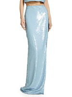 Jupiter Sequined Maxi Skirt