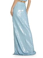 Jupiter Sequined Maxi Skirt