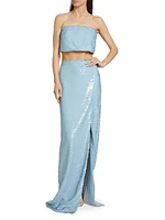 Jupiter Sequined Maxi Skirt