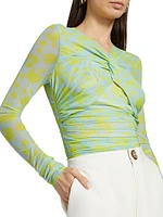 Aniya Ruched Jersey Top