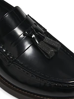 Leather Loafers