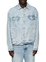 Crystal Galore Denim Jacket