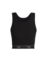 Logo Cropped Tank Top