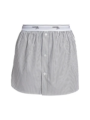 Shirt Tail Mini Skirt