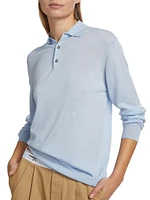 Ultrafine Merino Knit Polo T-Shirt