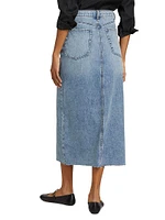 Clara Five-Pocket Midi-Skirt