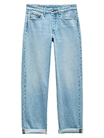 Dre Low-Rise Baggy Boyfriend Jeans