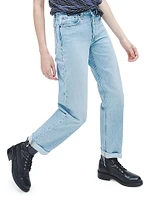 Dre Low-Rise Baggy Boyfriend Jeans