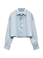 Ultra Featherweight Beatrice Cropped Shirt