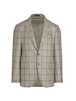 COLLECTION Plaid Wool-Blend Sportcoat