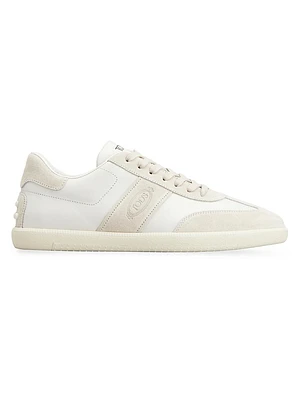 Allacciata T Cassetta Leather Sneakers