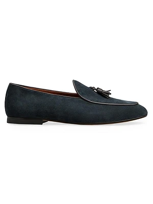 Tassel Leather Loafers