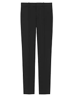 Low-Rise Pants Stretch Gabardine