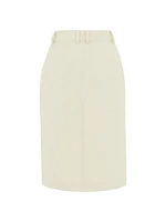 Saharienne Mini Skirt Canvas