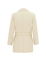 Saharienne Jacket Cotton & Wool