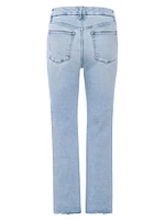 Good Legs Cropped Mini Boot-Cut Jeans