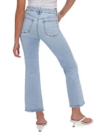 Good Legs Cropped Mini Boot-Cut Jeans