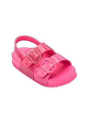 Baby Girl's, Little Girl's & Girl's Mini Melissa Cozy Buckle-Accented Sandals