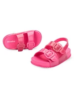 Baby Girl's, Little Girl's & Girl's Mini Melissa Cozy Buckle-Accented Sandals