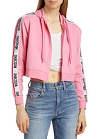 Mos Under Donna-Velmar Zip-Front Hoodie