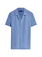 Camp Linen Short-Sleeve Shirt