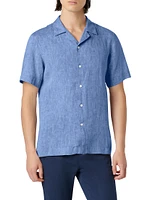 Camp Linen Short-Sleeve Shirt