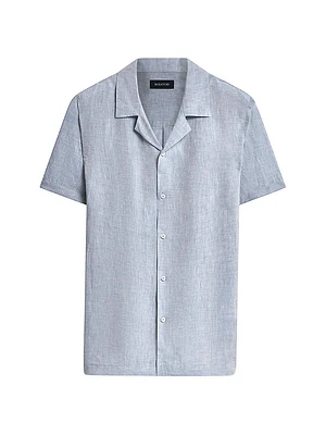 Camp Linen Short-Sleeve Shirt