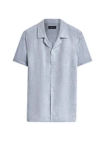 Camp Linen Short-Sleeve Shirt