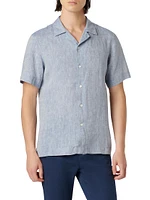 Camp Linen Short-Sleeve Shirt