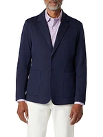 Single-Breasted Two-Button Blazer