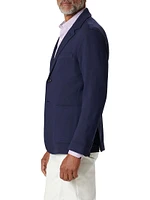 Single-Breasted Two-Button Blazer