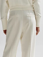 Drawstring Trousers with Tape Trims