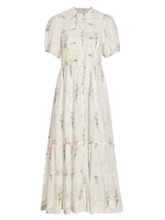 Haleigh Floral Cotton Maxi Dress