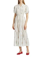 Haleigh Floral Cotton Maxi Dress