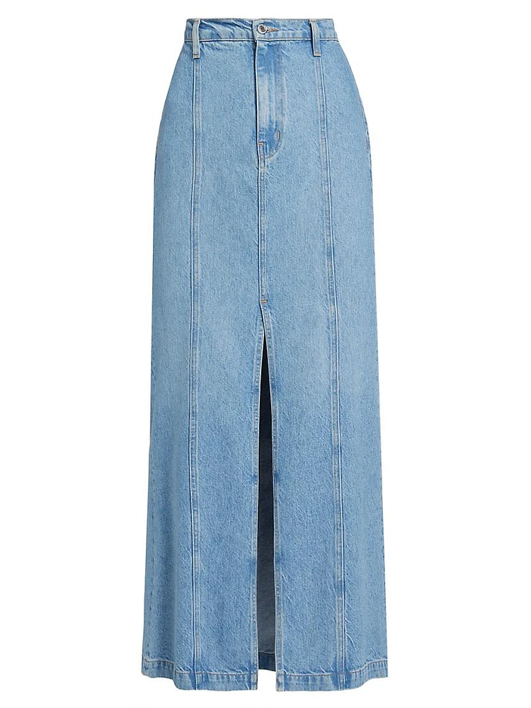 Zoe Denim Maxi Skirt