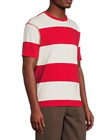 Heavy Hiking Striped Short-Sleeve T-Shirt