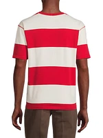 Heavy Hiking Striped Short-Sleeve T-Shirt