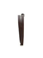 Cassandre Double-Wrap Bracelet in Leather