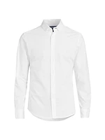 Ellis Cotton-Blend Button-Down Oxford Shirt